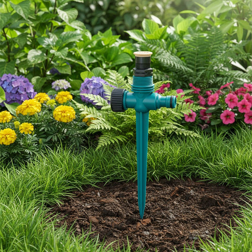 360-Degree Rotating Garden Sprinkler
