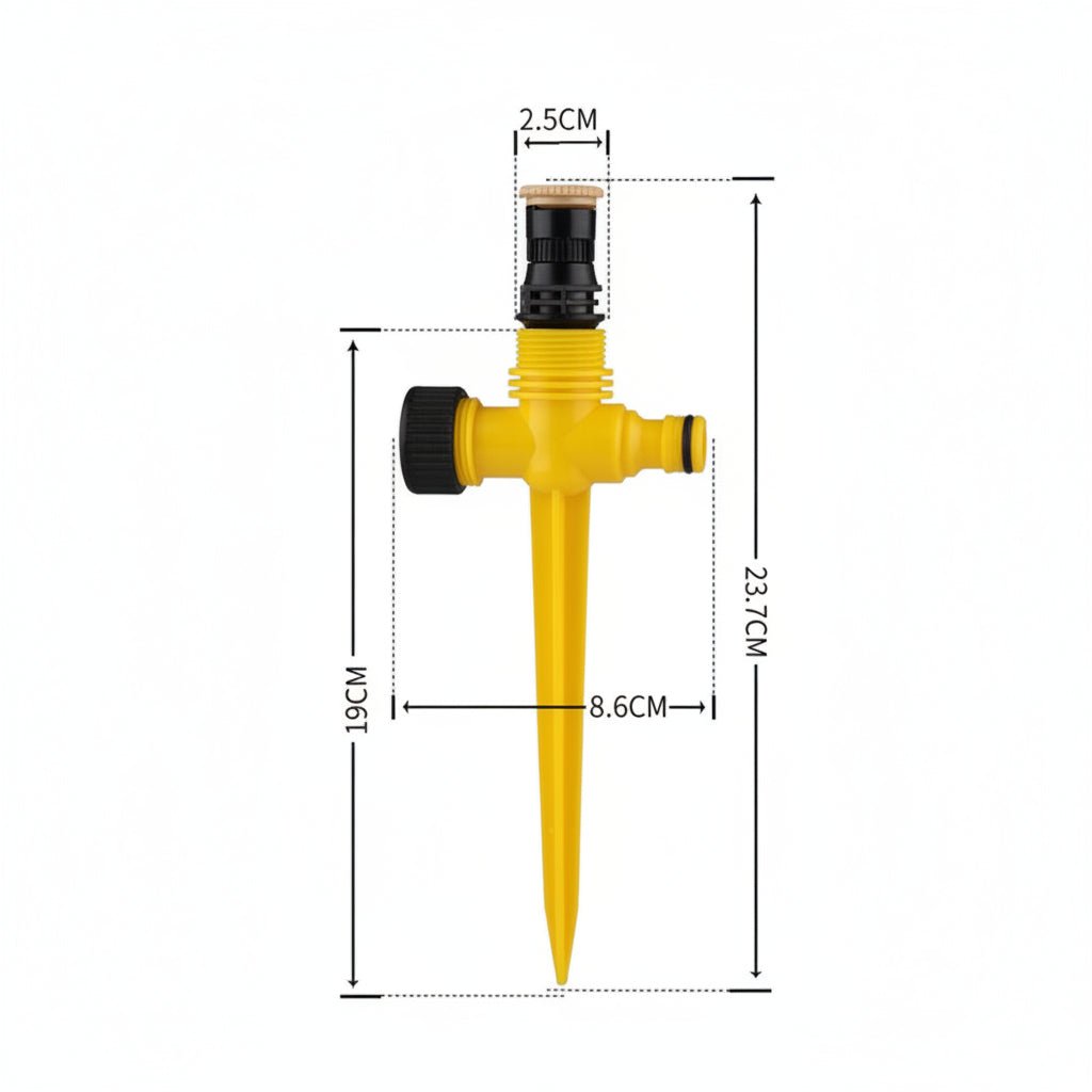 360-Degree Rotating Garden Sprinkler