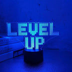 3D LED Lamp | Laser-Engraved Acrylic & Touch Remote Control