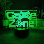 3D LED Lamp | Laser-Engraved Acrylic & Touch Remote Control