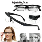Adjustable Focus Glasses | Impact-Resistant Lenses & Lightweight Polycarbonate Frame | One Size Fits All