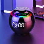 Alarm Clock | Bluetooth Speaker & Ambient Night Light | Motion-Activated Display