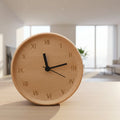 Alarm Clock | Solid Beech Wood & Silent Movement