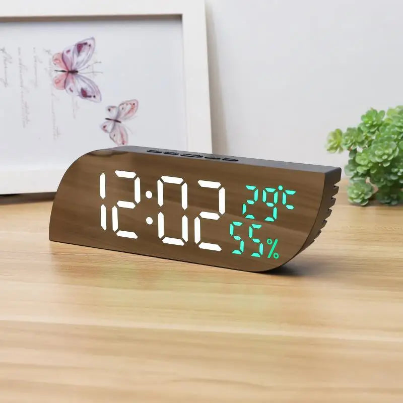 Alarm Clock | Temp & Humidity Display & Night Mode