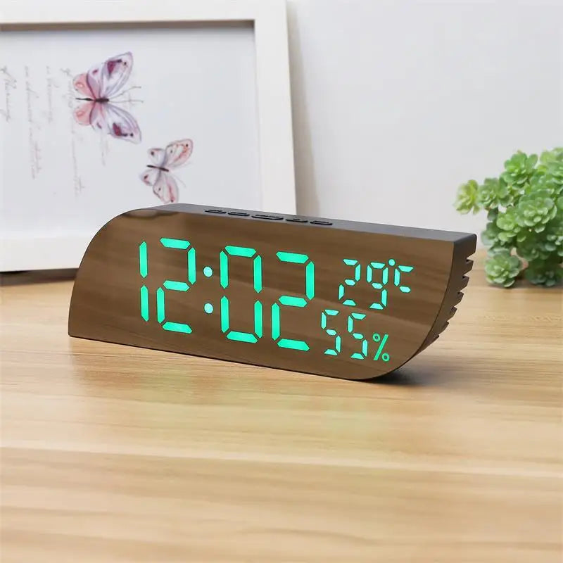 Alarm Clock | Temp & Humidity Display & Night Mode