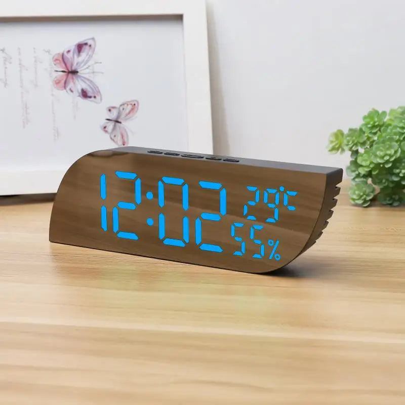 Alarm Clock | Temp & Humidity Display & Night Mode