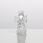 Angel Ornament | Crystal Clear Glass Mini | 4.7 cm Tall