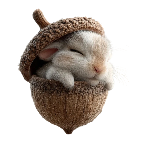 Animal Figurine | Woodland Sleeping Design | 6 Styles