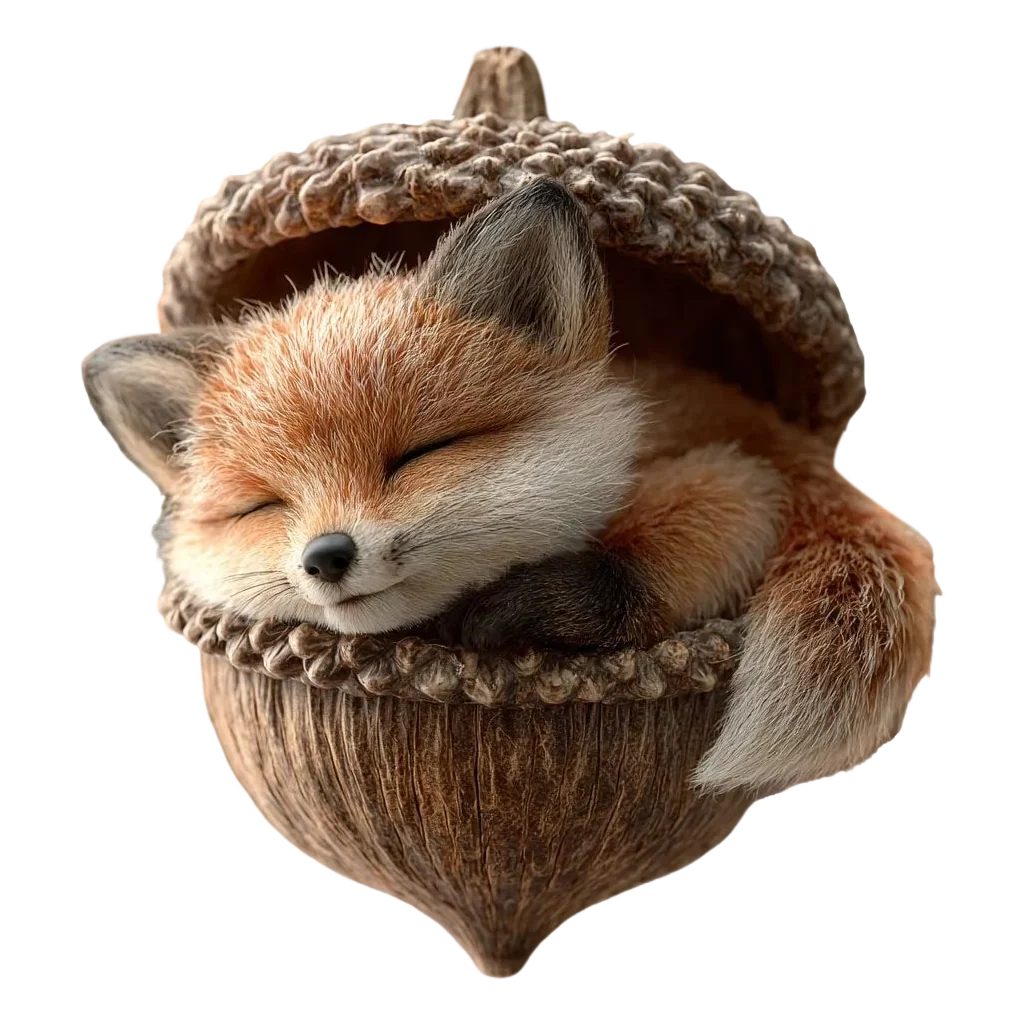 Animal Figurine | Woodland Sleeping Design | 6 Styles