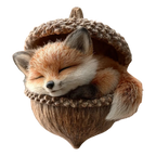 Animal Figurine | Woodland Sleeping Design | 6 Styles