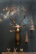 Animal Head Wall Decor | Hand-Painted & UV-Resistant Resin
