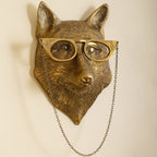 Animal Head Wall Decor | Hand-Painted & UV-Resistant Resin
