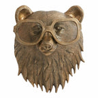 Animal Head Wall Decor | Hand-Painted & UV-Resistant Resin