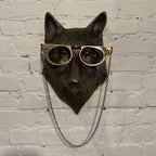 Animal Head Wall Decor | Hand-Painted & UV-Resistant Resin