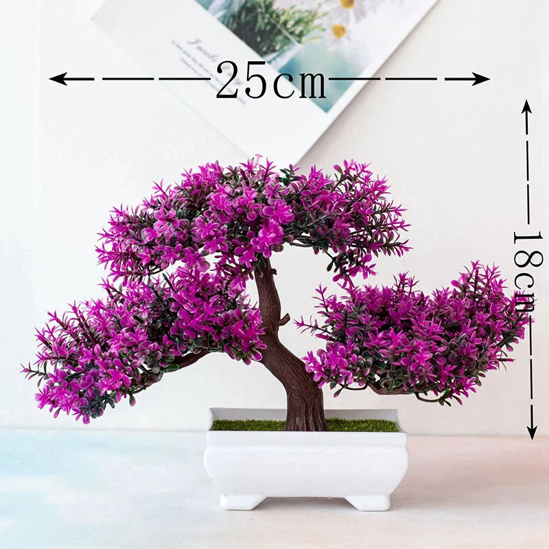 Artificial Bonsai | Lifelike & Low-Maintenance | 25 x 18 cm