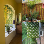 Artificial Ivy Garland | Realistic Green Leaves & Maintenance-Free | Set of 12