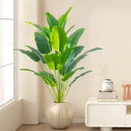 Artificial Plant | Resin & Large-Leaf Tropical | Indoor & Outdoor