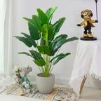 Artificial Plant | Resin & Large-Leaf Tropical | Indoor & Outdoor