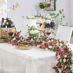 Artificial Rose Garland | Silk Roses & Long-Lasting | 230 cm
