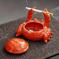 Ashtray | Crab-Shaped & Removable Lid