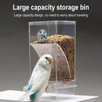 Automatic Bird Feeder | Spill-Proof & Splash-Proof | For Small Birds