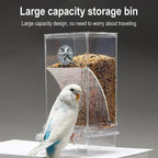 Automatic Bird Feeder | Spill- & Splash-Proof Auto-Dispensing | For Small Birds