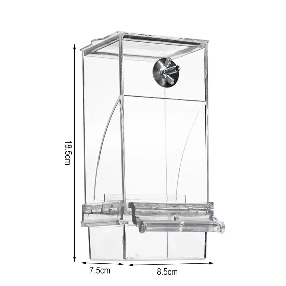 Automatic Bird Feeder | Spill- & Splash-Proof Auto-Dispensing | For Small Birds
