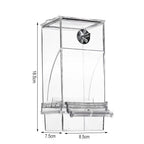 Automatic Bird Feeder | Spill- & Splash-Proof Auto-Dispensing | For Small Birds