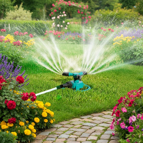 Automatic Rotating Sprinkler Nozzle