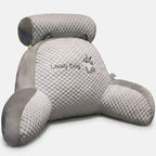 Back Support Cushion | Ergonomic Contoured Support & Washable Cotton Cover | Sizes S & L