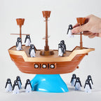 Balancing Game | Wobbly Base & Wooden Pieces | Ages 3+