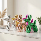 Balloon Dog Sculpture | Glossy Resin Pop-Art | 3 Sizes