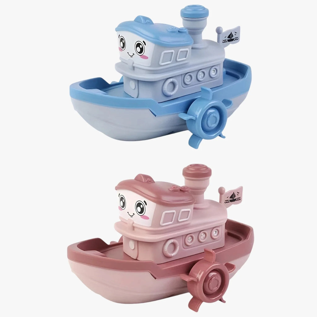 Bath Boat | Wind-Up Battery-Free & Waterproof | Ages 3+