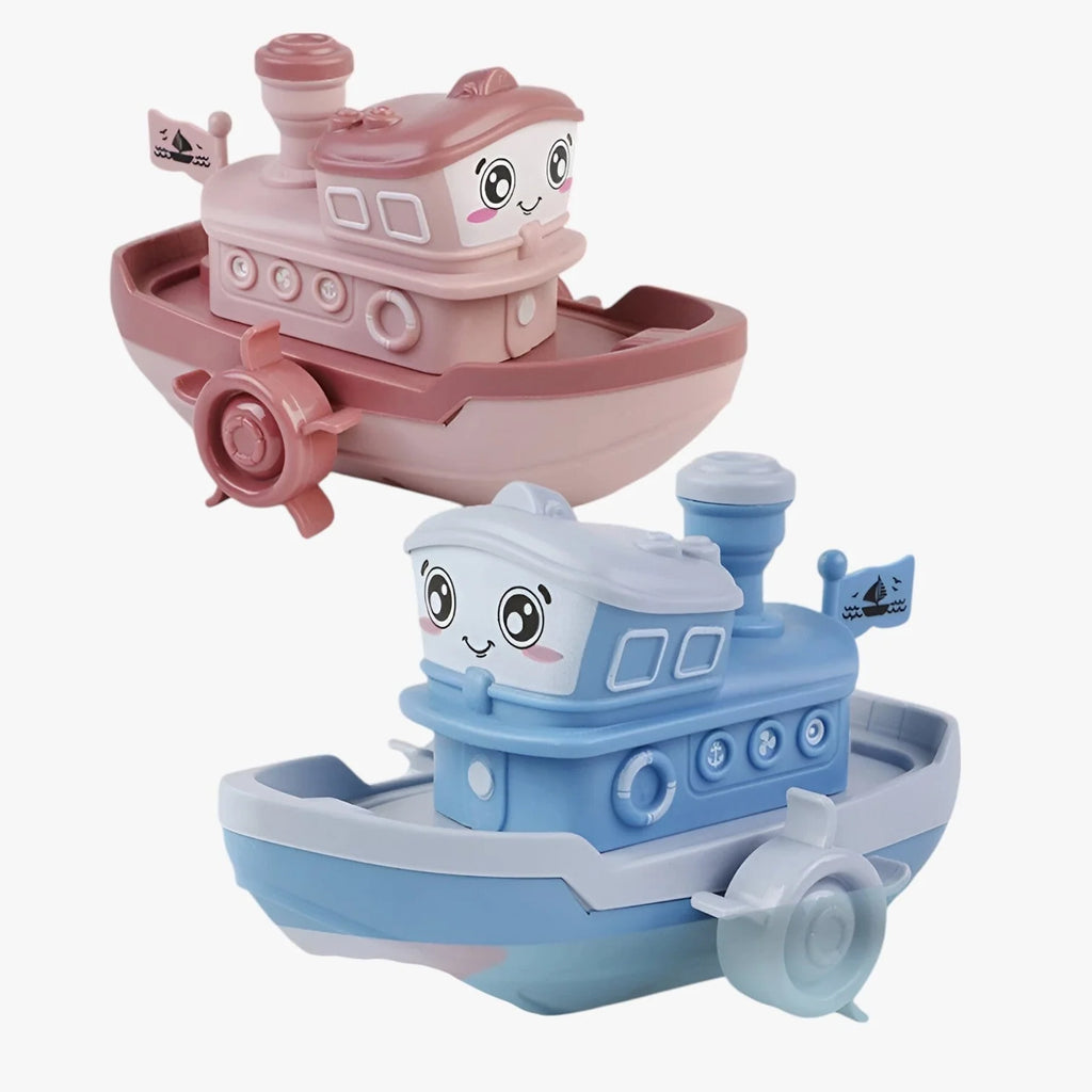 Bath Boat | Wind-Up Battery-Free & Waterproof | Ages 3+