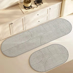 Bath & Kitchen Mat | Super-Absorbent Diatomite & Non-Slip