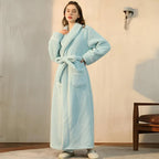 Bathrobe | Coral Fleece Shawl Collar & Pockets