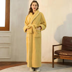 Bathrobe | Coral Fleece Shawl Collar & Pockets