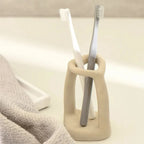 Bathroom Organizer | Compact Ceramic & Weighted Base