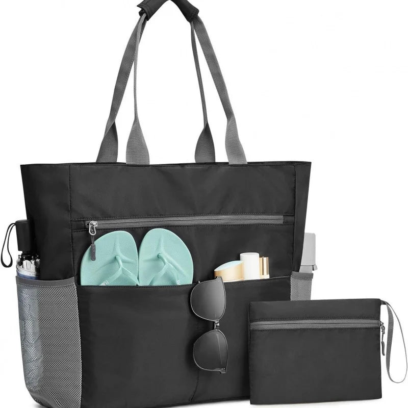 Beach Bag | Waterproof Polyester & Foldable | 13 Pockets