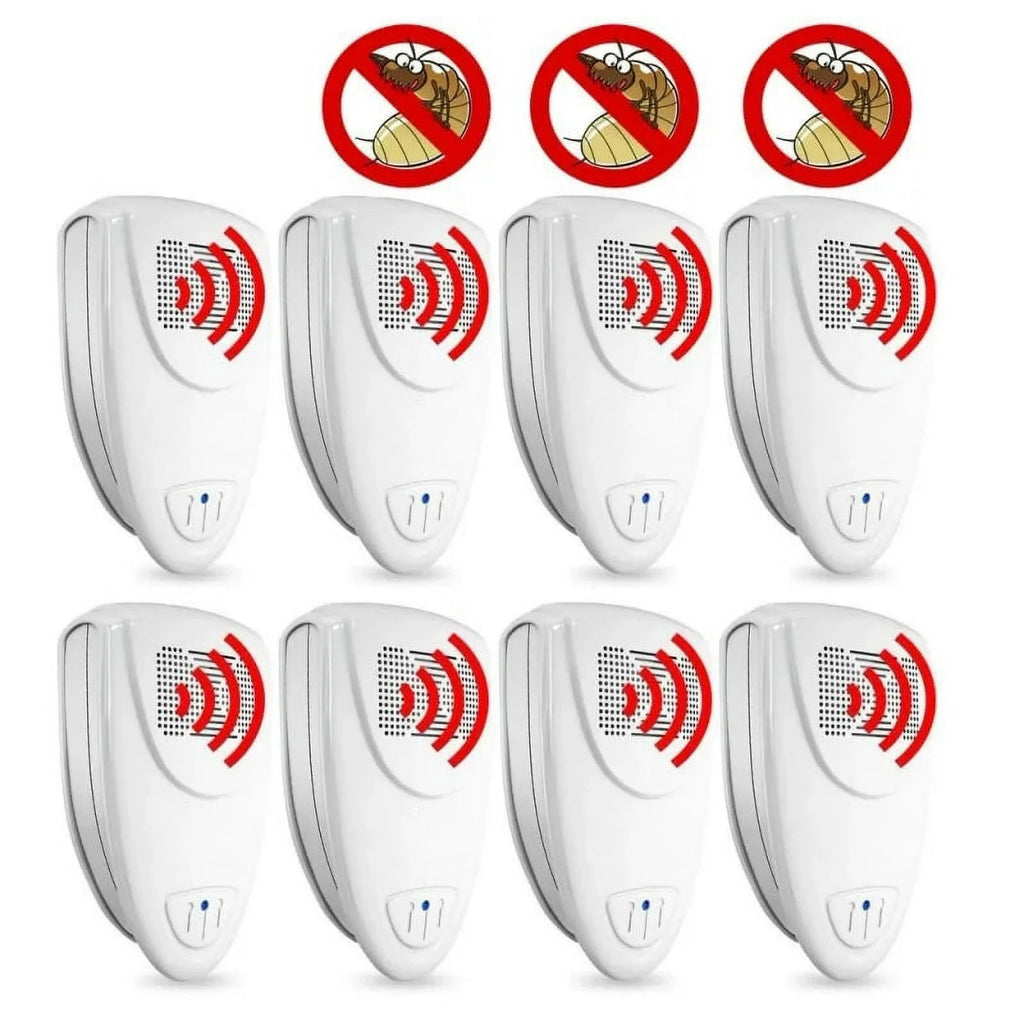 Bed Bug Repeller | Ultrasonic & Plug-In | 215 Sq Ft Coverage