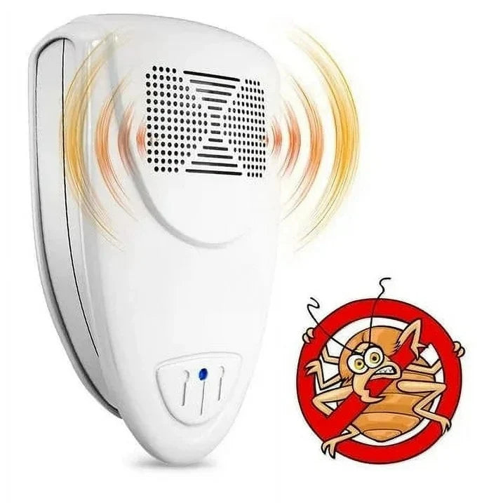 Bed Bug Repeller | Ultrasonic & Plug-In | 215 Sq Ft Coverage