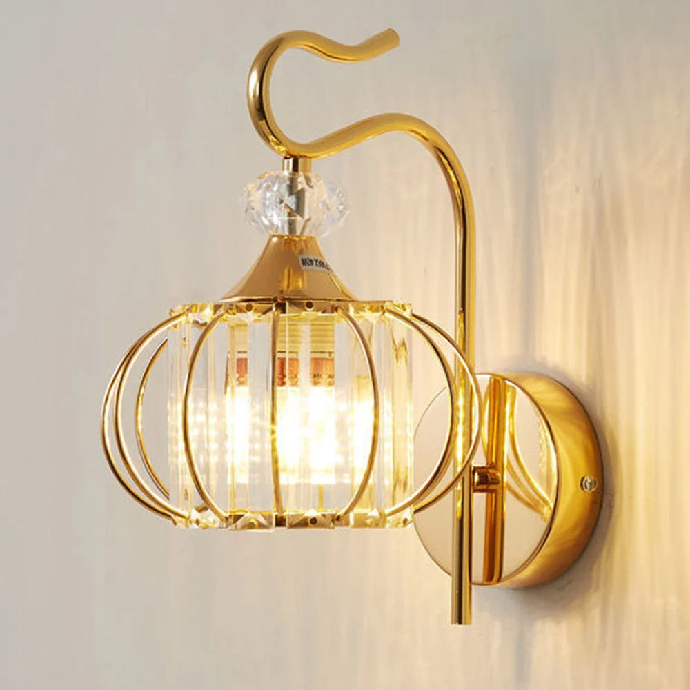 Bedside Lamp | Artistic Iron & Warm Ambient Light | 28 x 16 cm