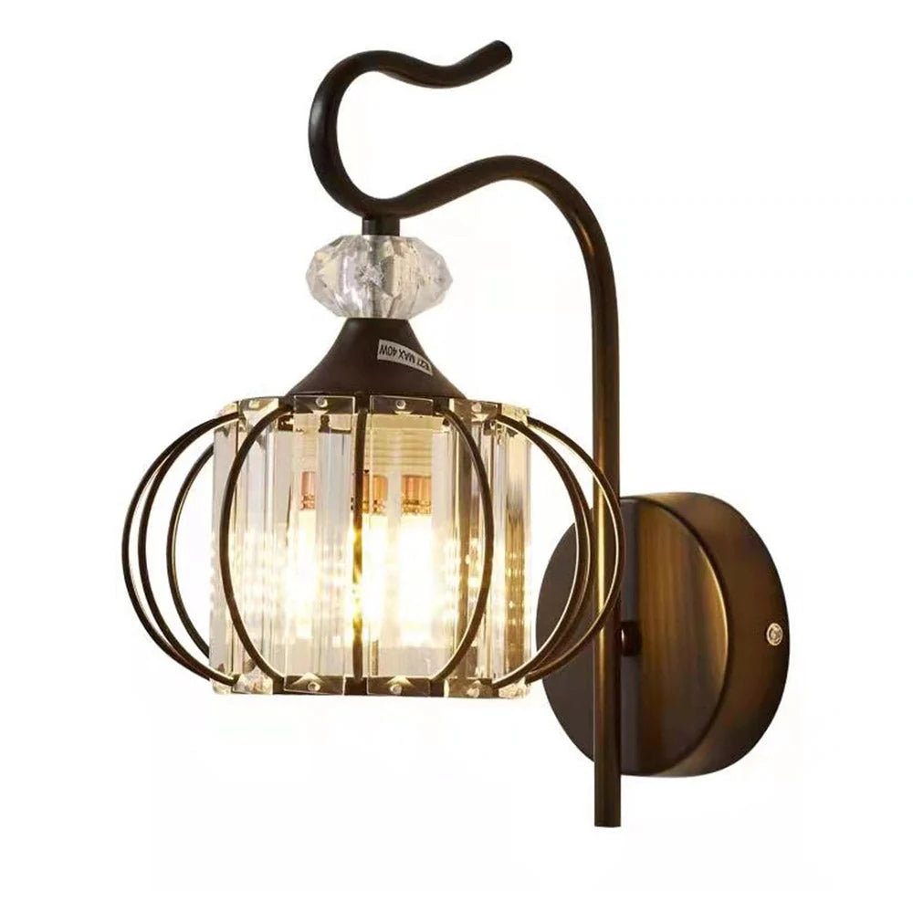 Bedside Lamp | Artistic Iron & Warm Ambient Light | 28 x 16 cm
