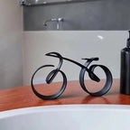 Bicycle Sculpture | Minimalist Metal Desk & Shelf Accent