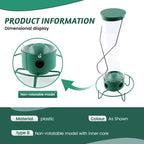 Bird Feeder | Squirrel-Proof Rotating Perch & Large Capacity | Hanging Mount