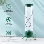 Bird Feeder | Squirrel-Proof Rotating Perch & Large Capacity | Hanging Mount