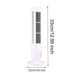 Bladeless Tower Fan | USB-Powered & Child-Safe