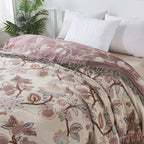 Blanket with Tassel Trim