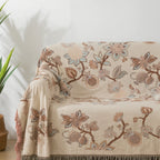 Blanket with Tassel Trim