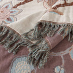 Blanket with Tassel Trim